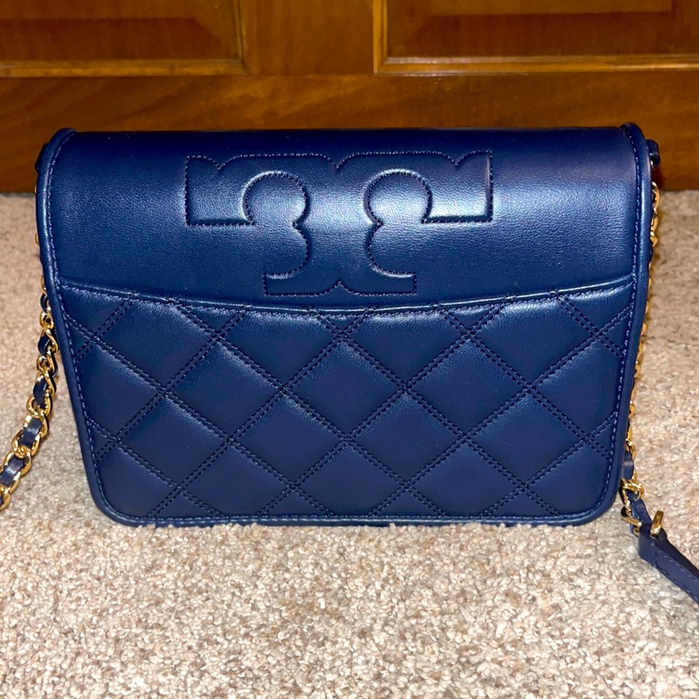 Navy Blue Tory Burch Crossbody Bag